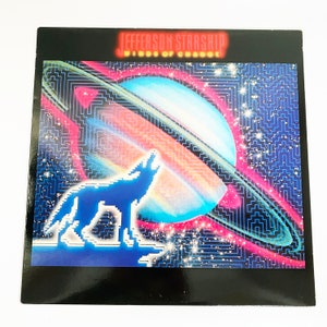Vintage Jefferson Airplane Winds of Change Record Vinyl LP 12&quot; Starship Album LP 1982