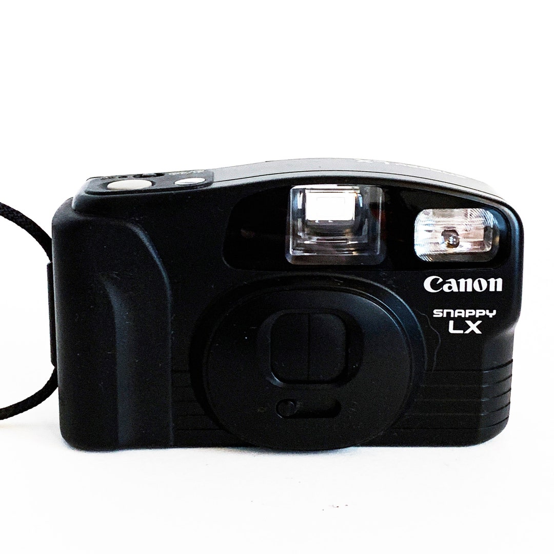 Vintage Canon Snappy LX 35mm Point and Shoot Film Camera Tested Works