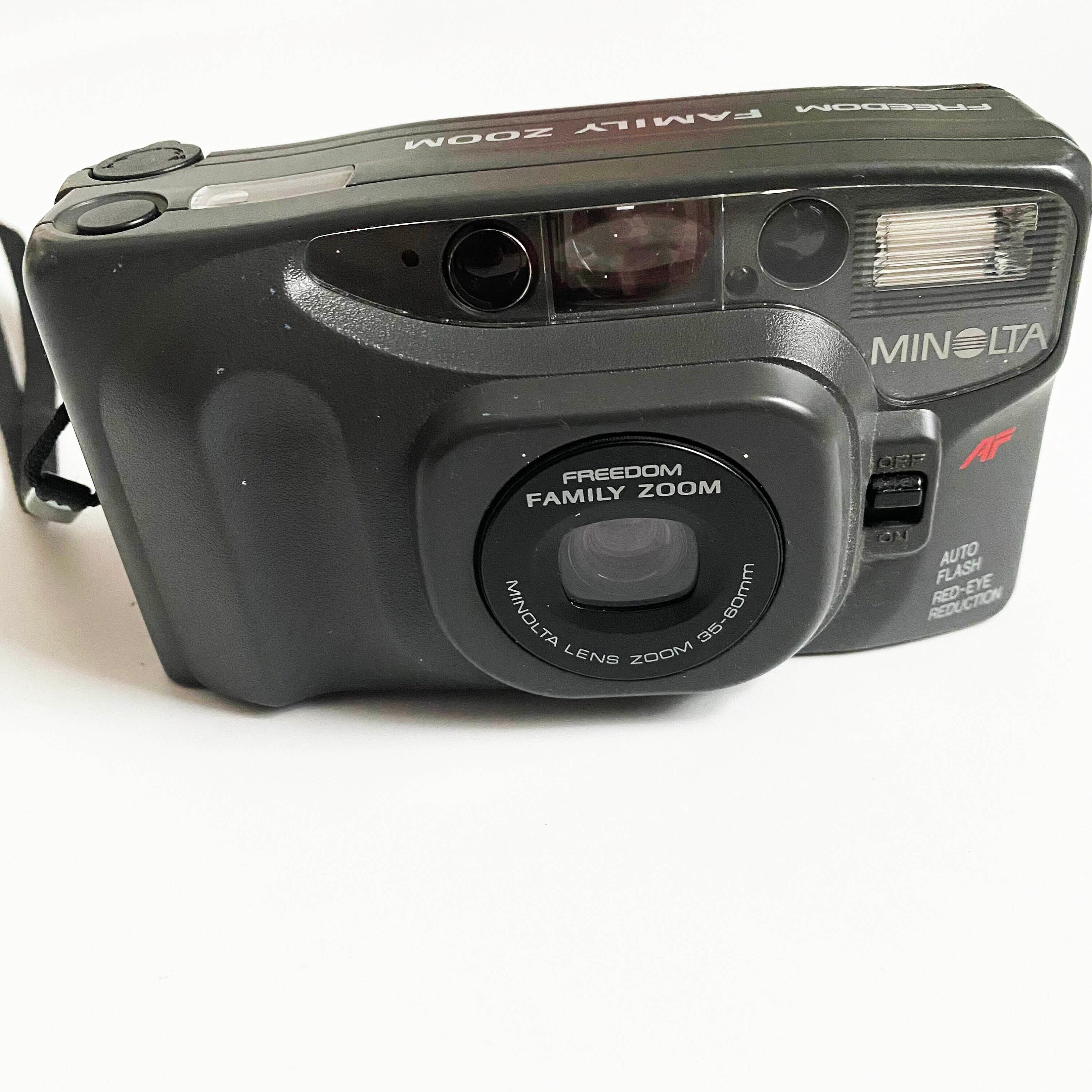 Minolta Freedom Family Zoom 35mm Film Point and Shoot Camera