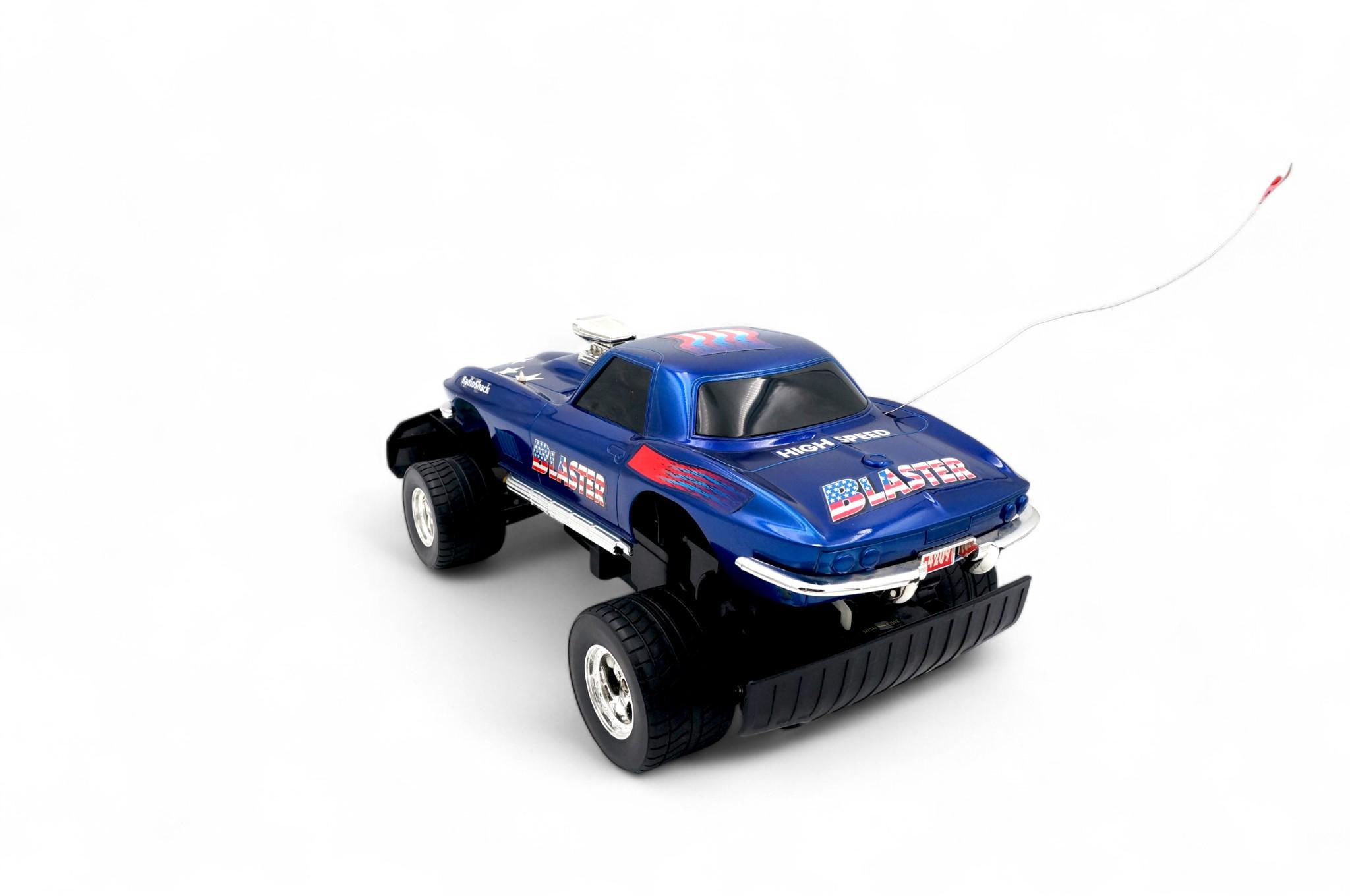 Vintage 90s Radioshack RC Corvette 'blue Blaster' 1:12 Scale - Etsy
