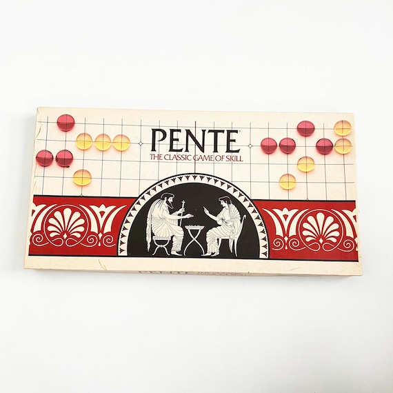 Vintage 1984 Pente Board Game by Parker Brothers Complete | Etsy