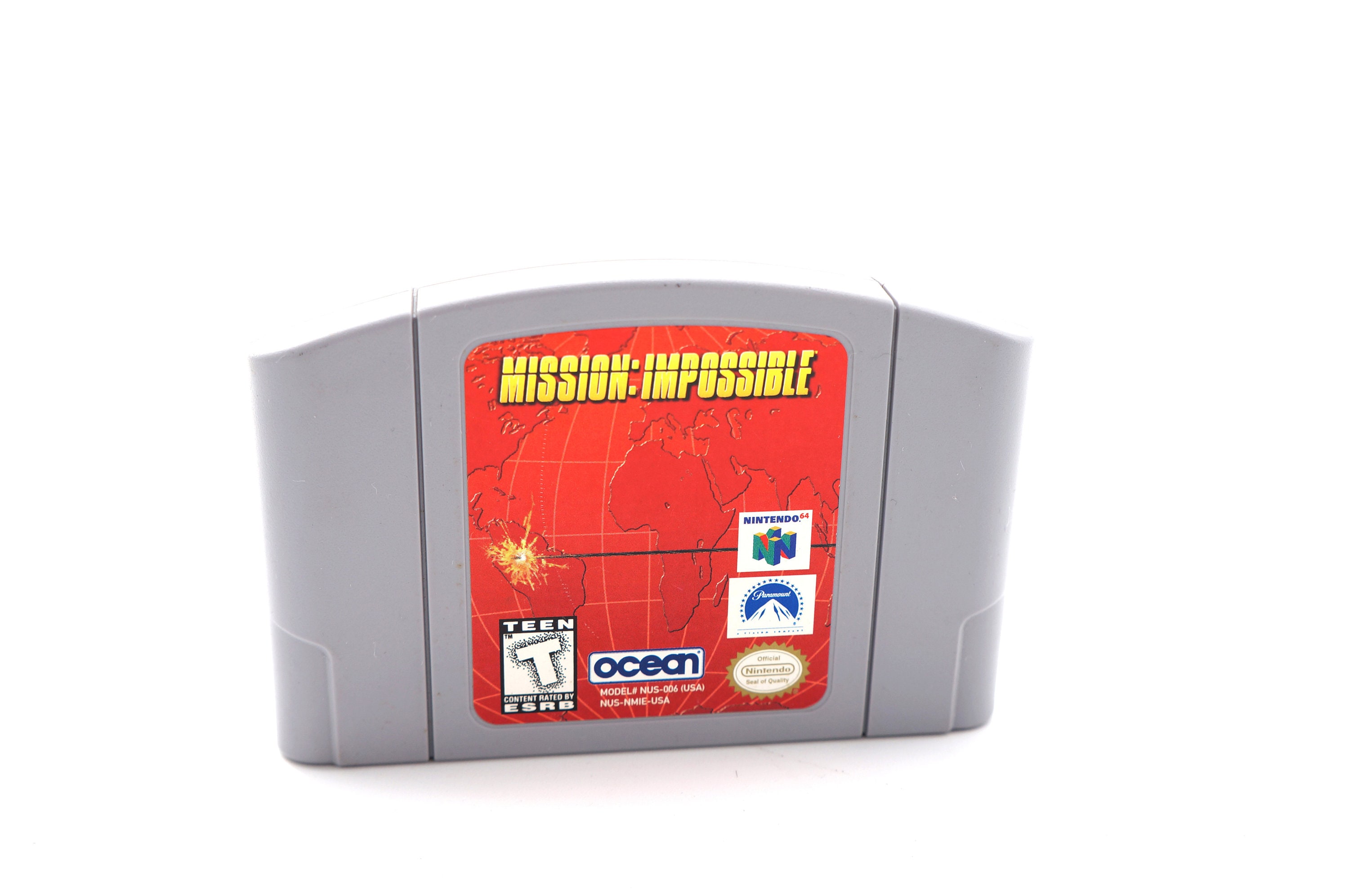 Vintage N64 Mission Impossible Nintendo 64 Tested Excellent Very