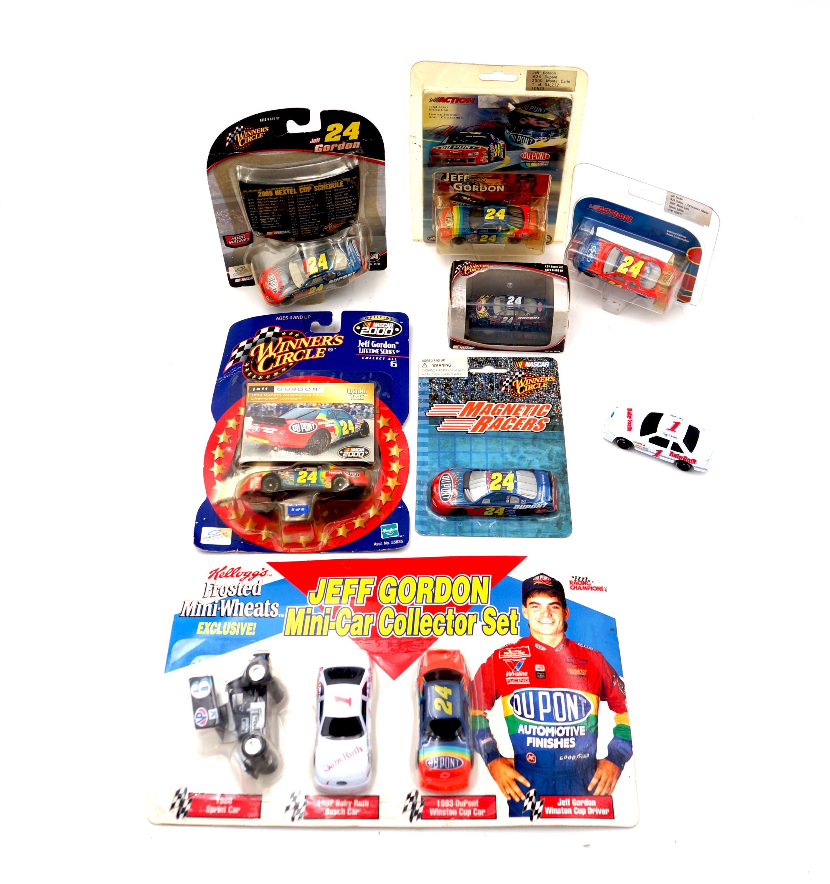 Vintage 1990's NASCAR Winners Circle Jeff Gordon Die-cast Lot 90s