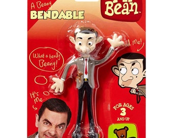Mr. Bean Bendable Action Figure NJ Croce Bendable Rubber New