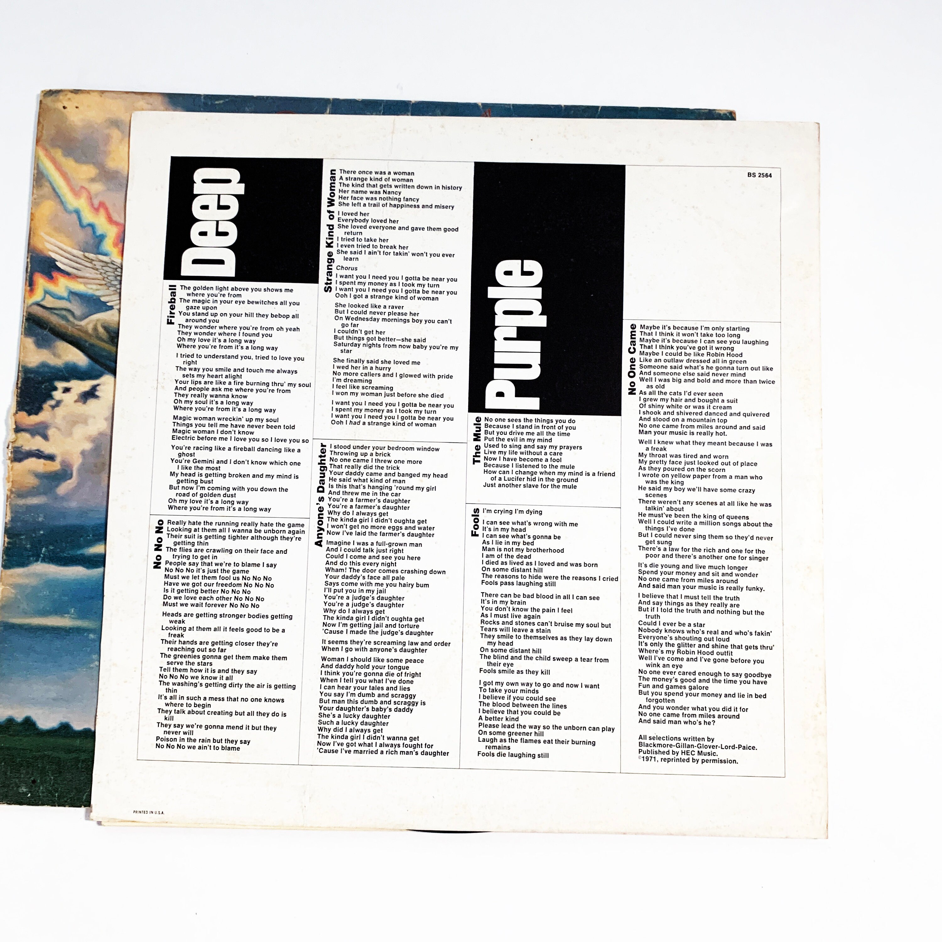 激レア！【アルゼンチン盤プロモLP】DEEP PURPLE/Golpeando～ DEEP PURPLE VERIFIED MADE JAPAN RARE AUDIOPHILE 180G VINYL