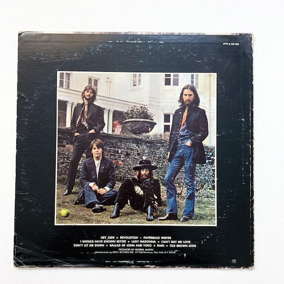 Vintage The Beatles Hey Jude 1970 12 Vintage The Beatles Hey Jude 1970 12