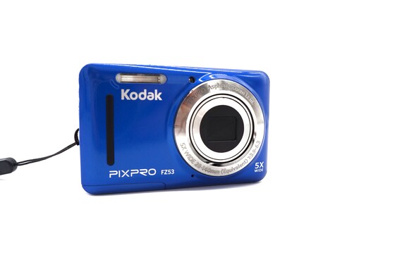 Vintage Kodak PIXPRO FZ53 16MP Blue Digital Camera Digi Zoom Vintage Kodak PIXPRO FZ53 16MP Blue Digital Camera Digi Zoom