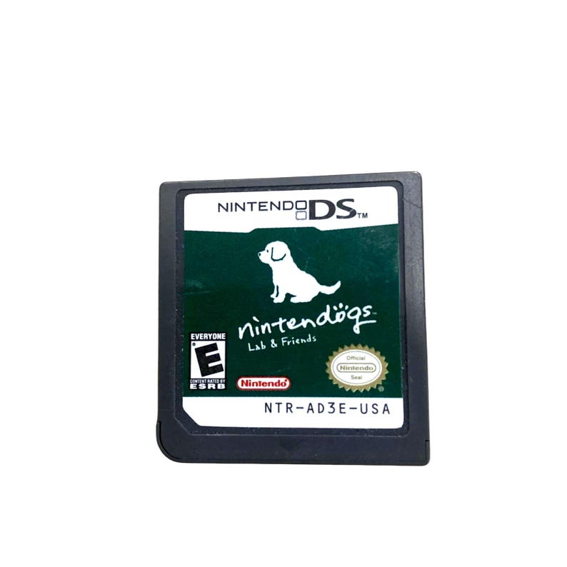 Vintage Nintendo DS Nintendogs Lab & Friends Dog Video Game Beagle Pug ...