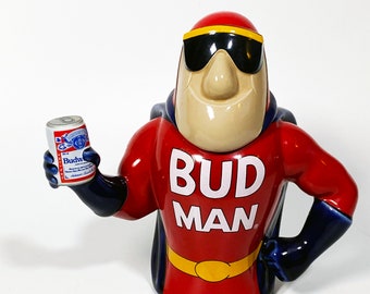 1980’s BUDWEISER バドワイザー バドマン ビンテージ マグ 箱付 バドワイザーバドマン BUDMAN❤︎1989年企業キャラクター