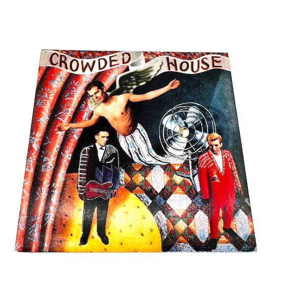 Vintage Crowded House Self Titled Vinyl Record LP 1986 Album 12