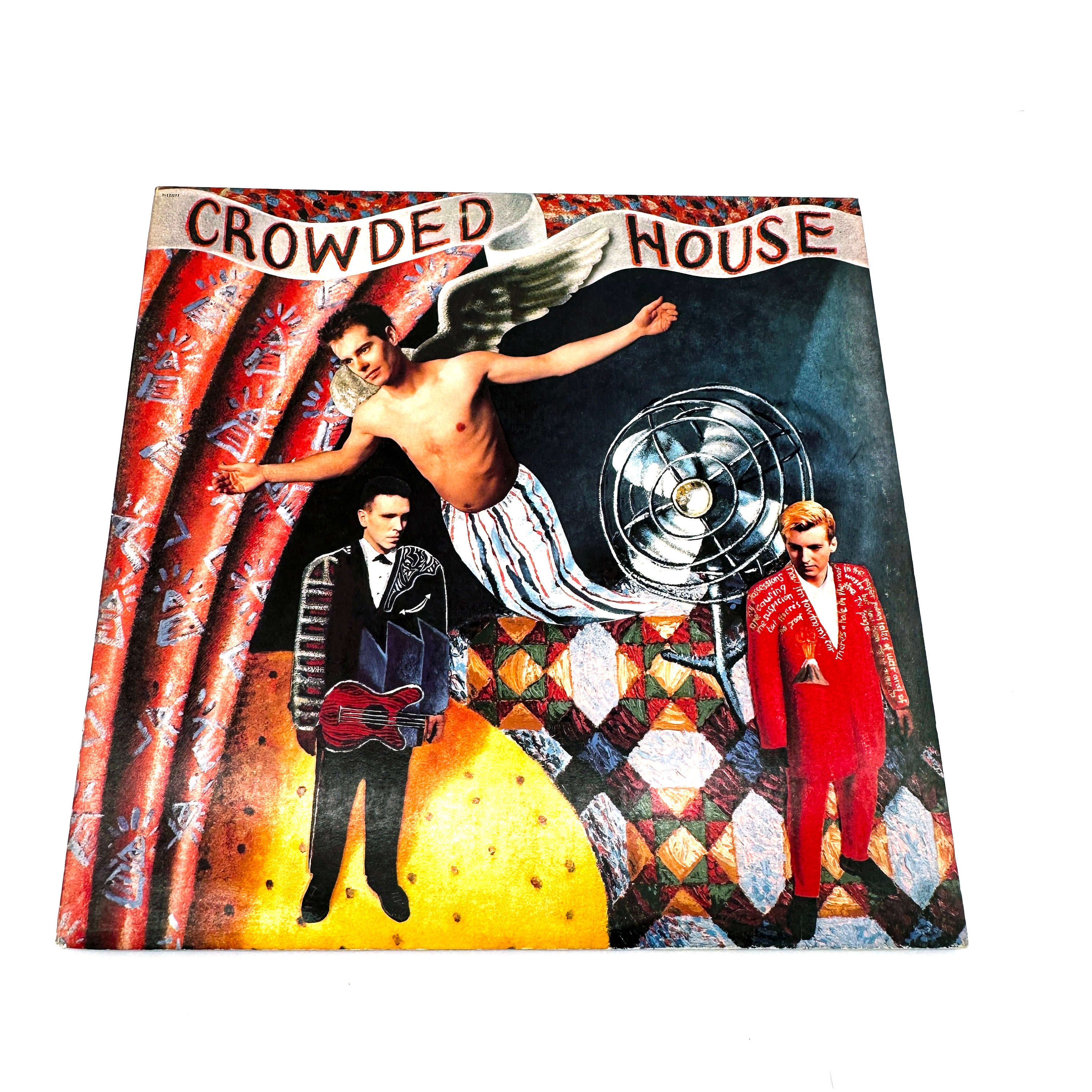 Vintage Crowded House Self Titled Vinyl Record LP 1986 Album 12
