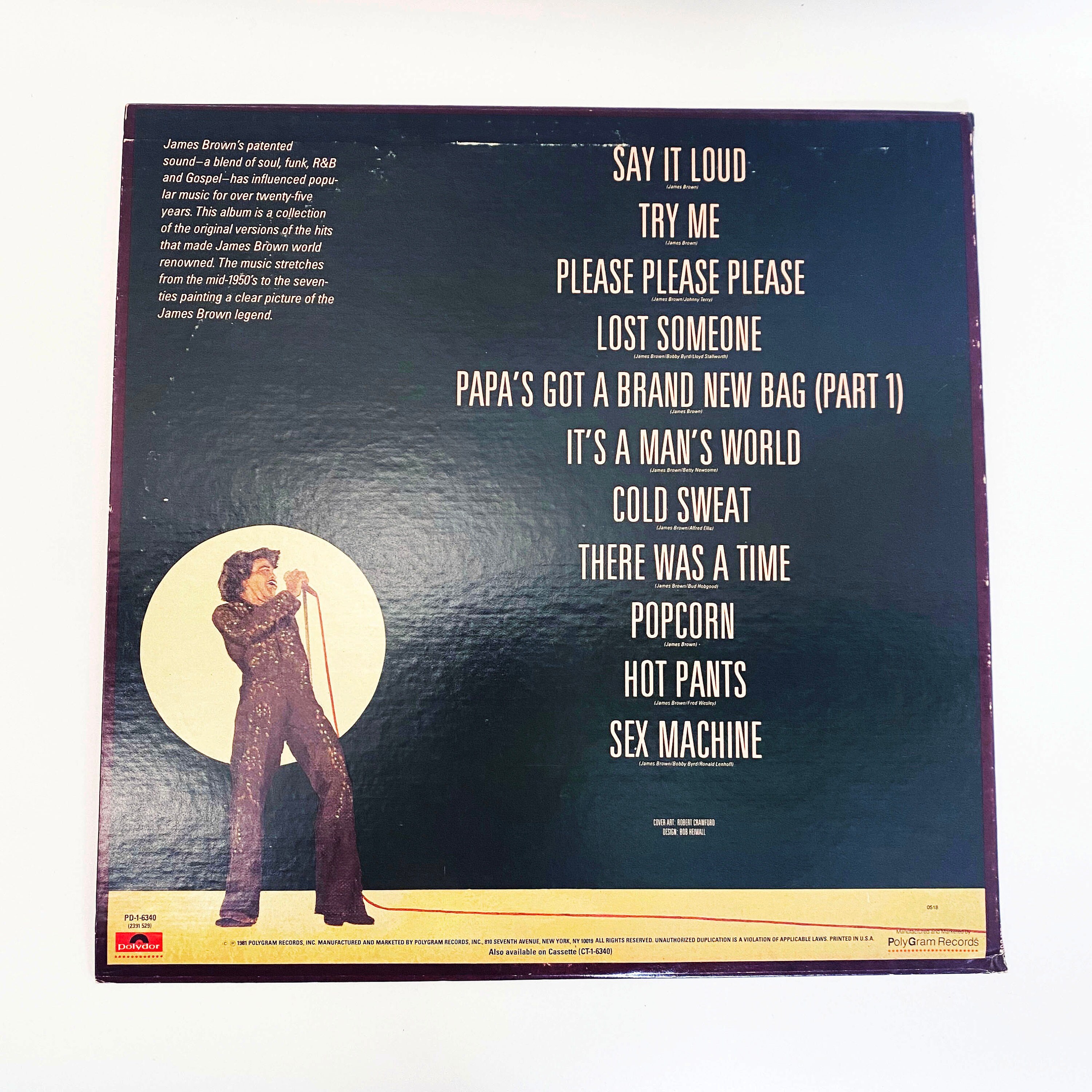 Vintage the James Brown Hits Record - Etsy