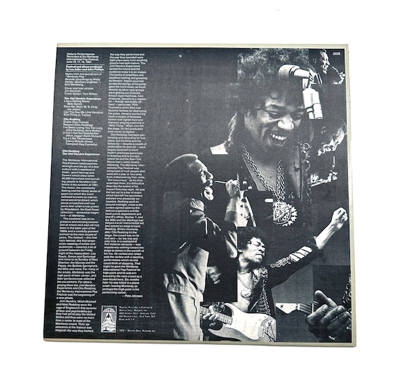 Vintage Otis Redding the Jimi Hendrix Experience 12