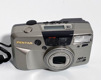 Vintage Pentax IQ Zoom 130M, 35mm Point and Shoot Camera - Etsy