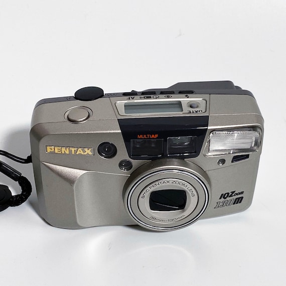 Vintage Pentax IQ Zoom 130M, 35mm Point and Shoot Camera - Etsy