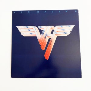 Vintage Van Halen II Vinyl Record LP 1979 Album 70s 1970s Rock 12&quot; Eddie Van Halen EVH