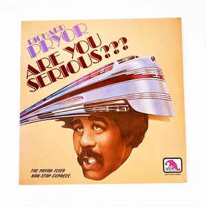 Vintage Richard Pryor Are You Serious? Album Standup Comedy LP Record Vinyl 12&quot; 1973