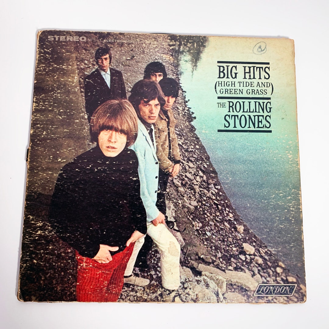 Vintage Rolling Stones Big Hits High Tide and Green Grass LP