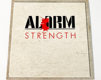 Vintage The Alarm Strength 1985 LP Vinyl Album Record 80s Rock 1980s