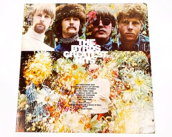 Original the Byrds Greatest Hits Album Vinyl Record LP 1967 Album