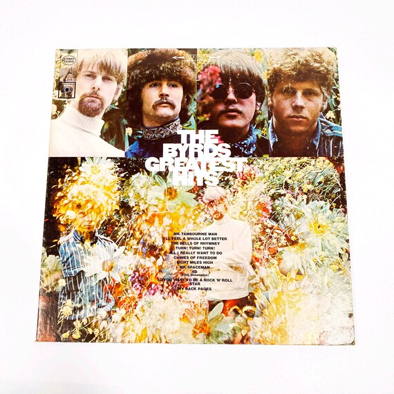 Original the Byrds Greatest Hits Album Vinyl Record LP 1967