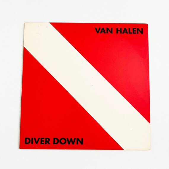 Van Halen / Diver Down【LP・USオリジナル・ステッカー