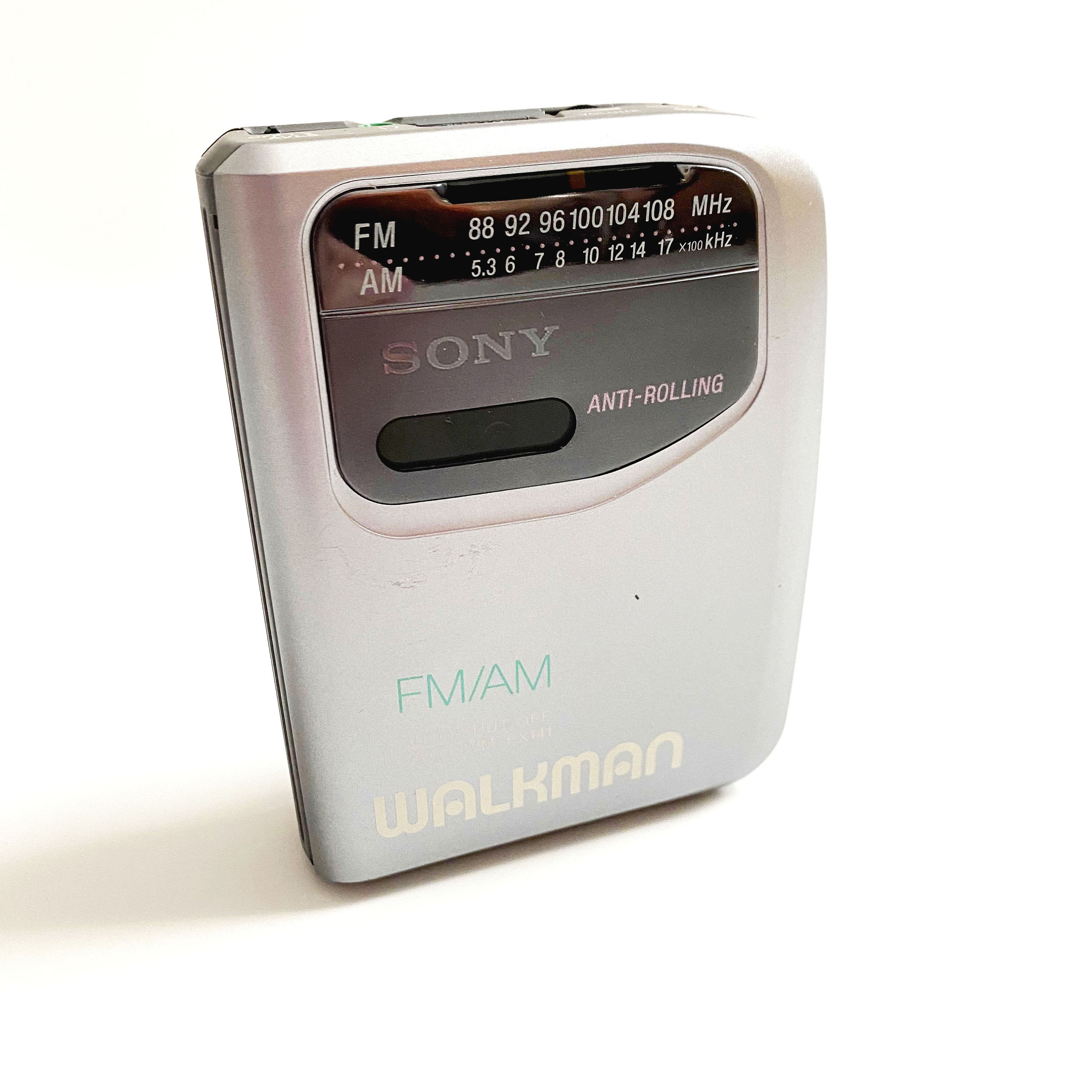 Vintage Sony Walkman WM-FX141 Portable Stereo Cassette Tape Player