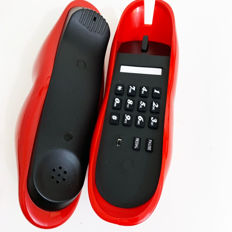 Vintage Novelty Mouth Lips Phone 1990s Working Telephone Etsy