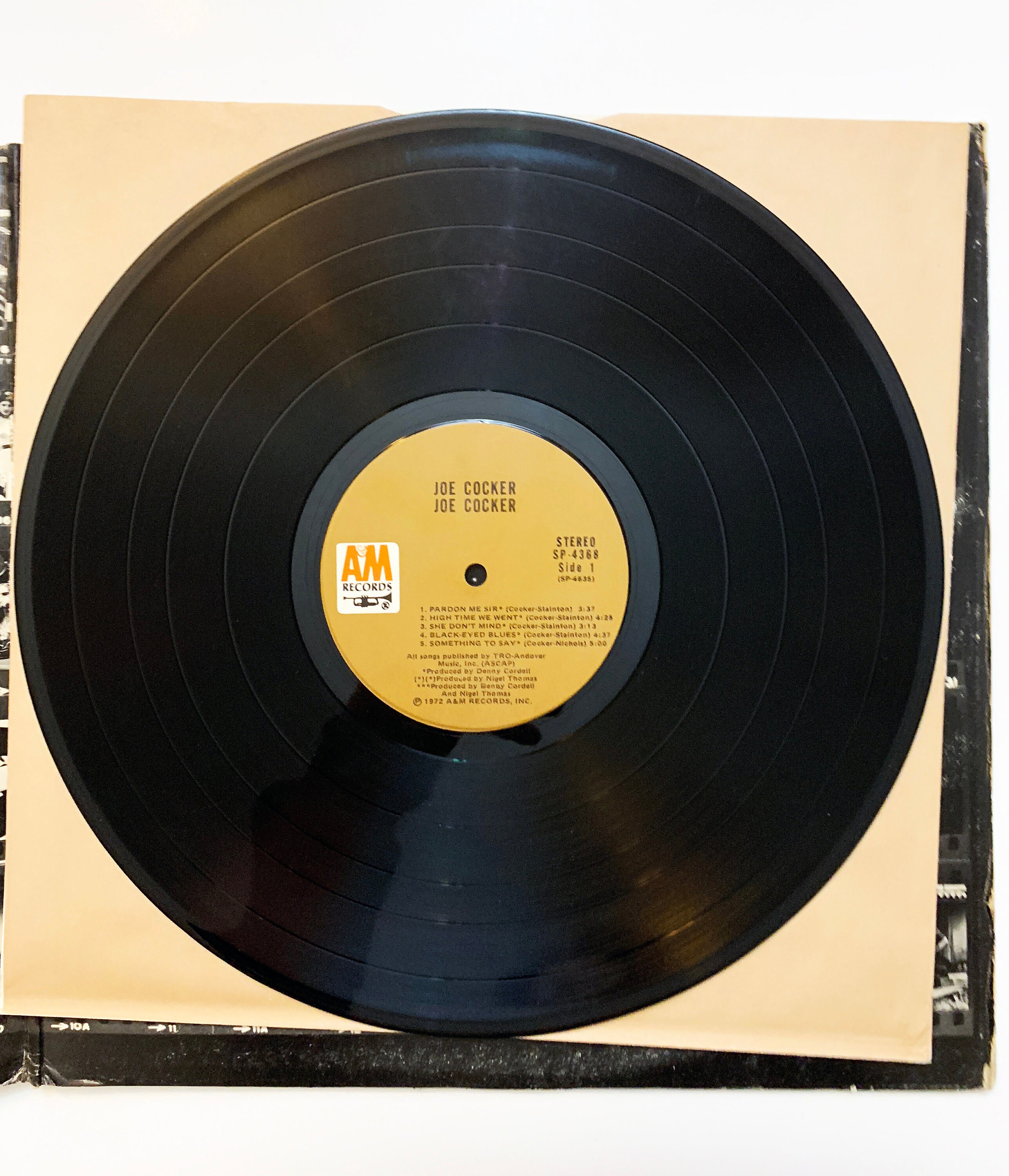 JOE COCKER / GOLDEN PRIZE JAPAN ISSUE LP W/OBI, FILED