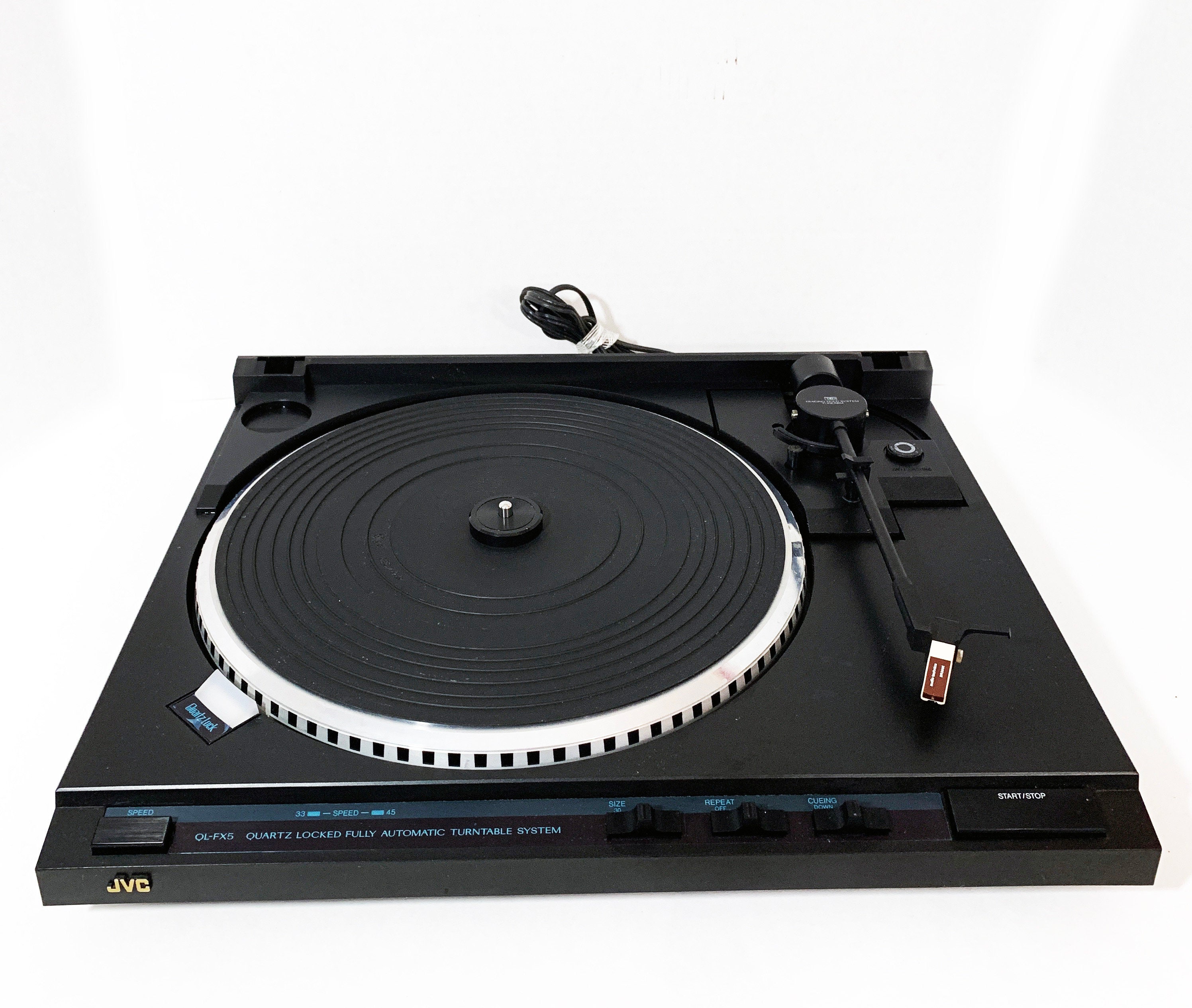 Vintage JVC QLFX5 Auto Return Turntable Record Player