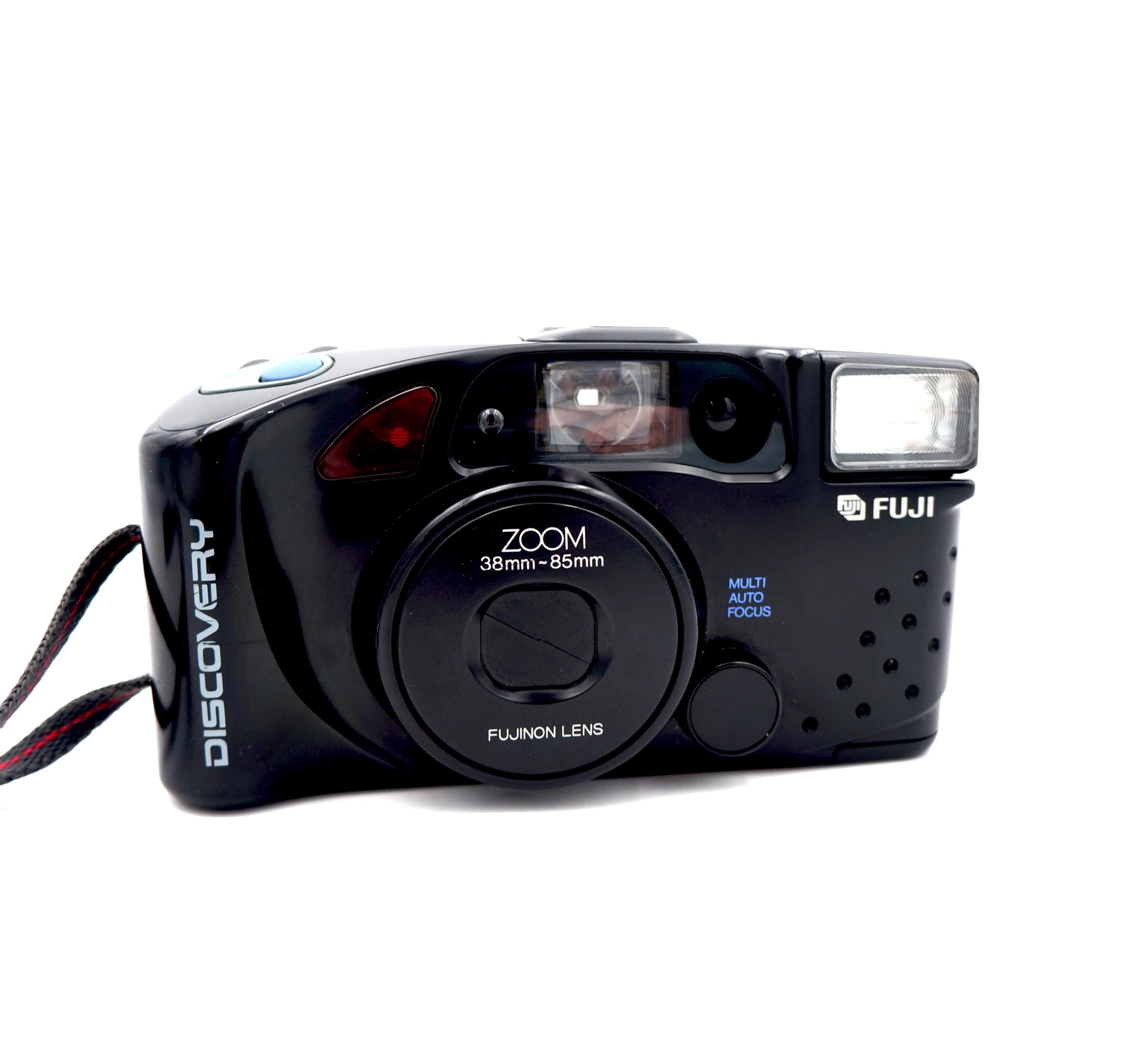 Vintage Fuji Discovery 900 Zoom Plus 35 Mm Film Camera 35mm Point