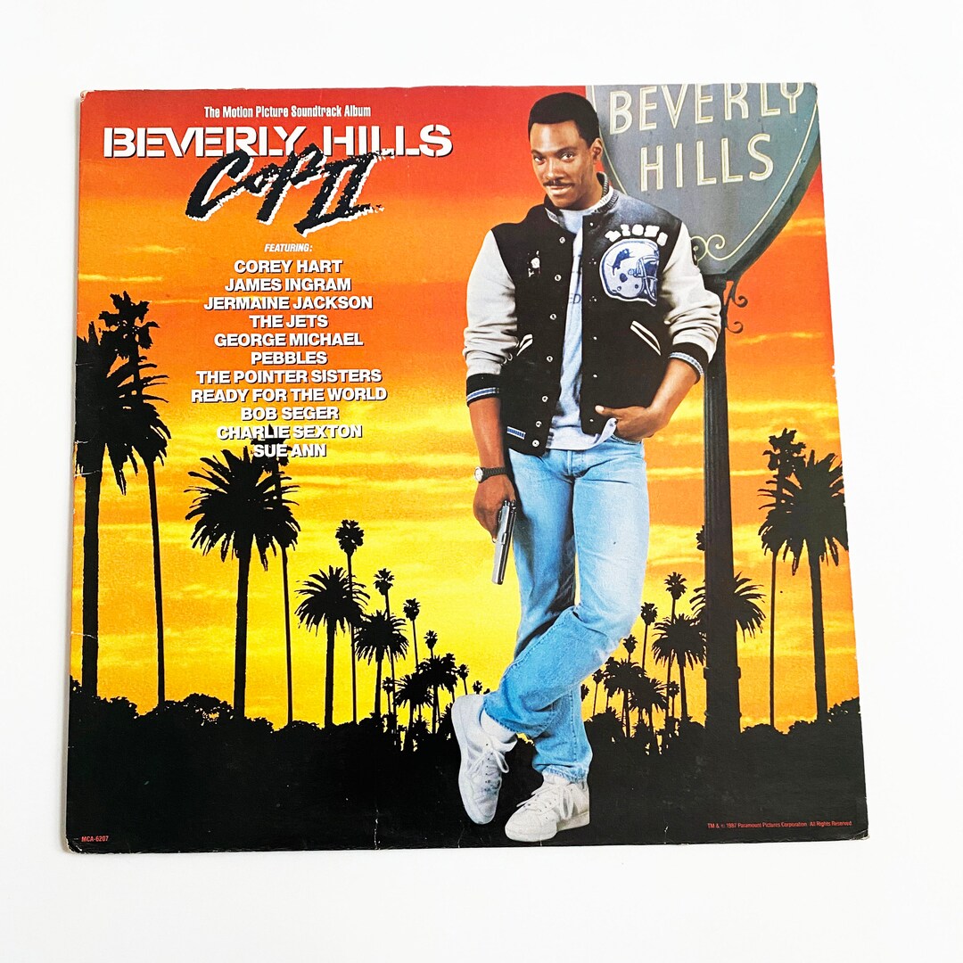 Vintage LP Beverly Hills Cop II 2 Soundtrack Record Vinyl Movie