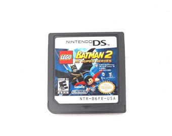 Vintage Nintendo DS LEGO Batman DC Super Heroes Video Game Gameboy Game  Boy