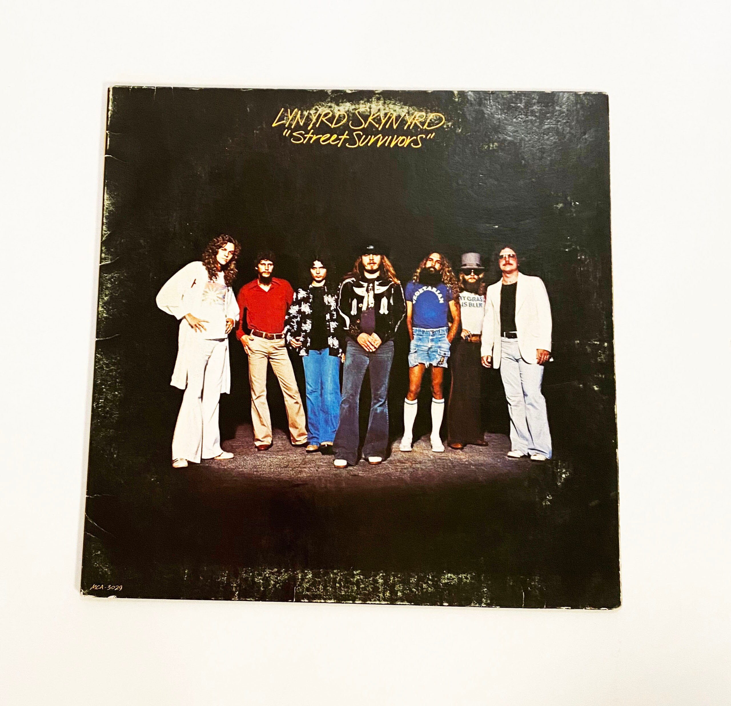 Vintage Lynyrd Skynyrd Street Survivors Rare Cover Photo LP Album