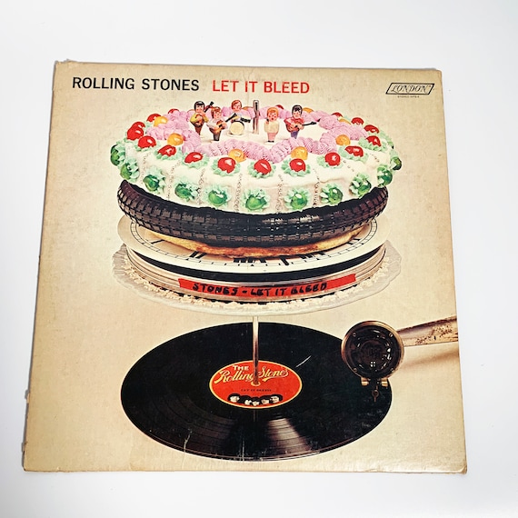 Vintage Rolling Stones Let It Bleed LP Record Album Vinyl Original 