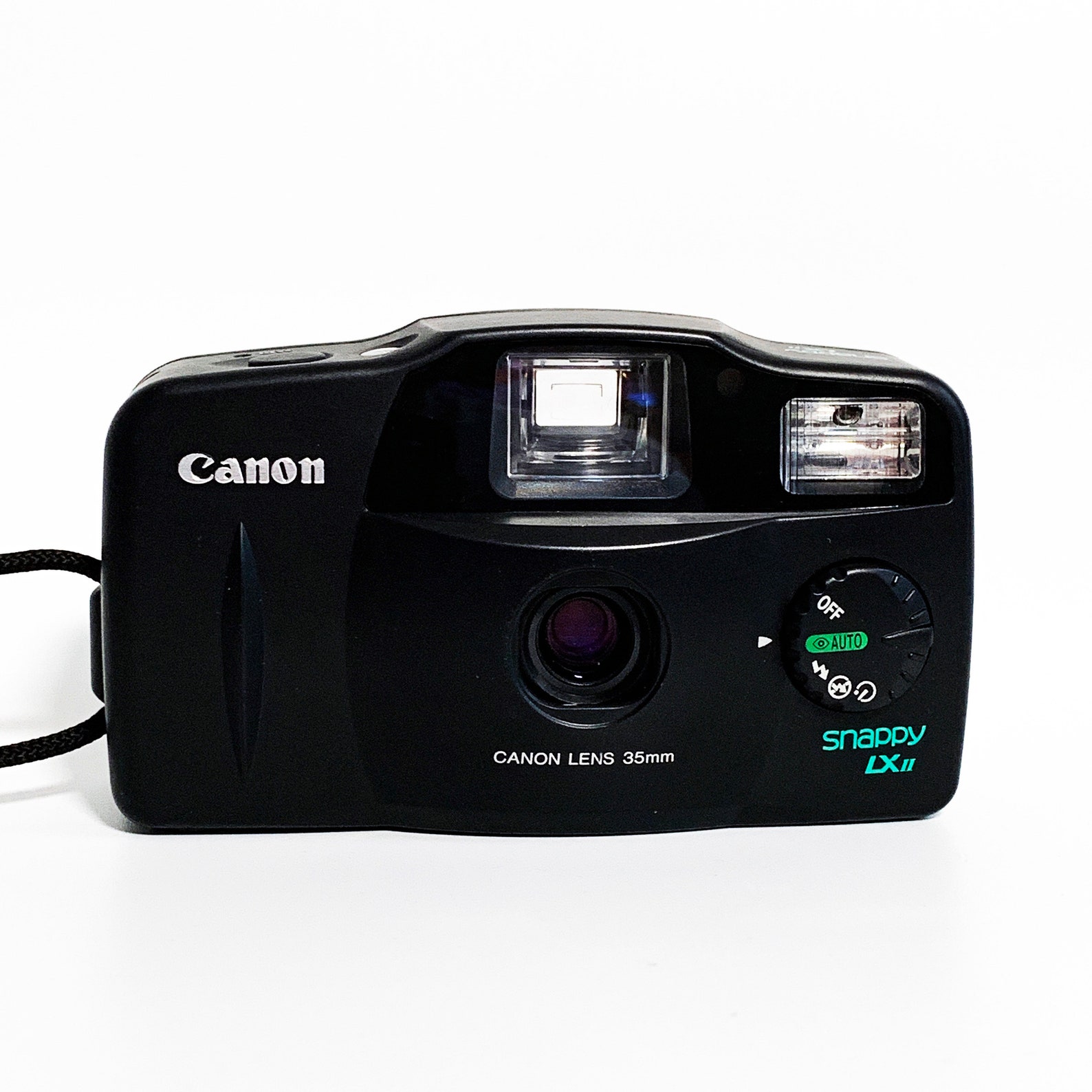 Vintage Canon Snappy LX II 35mm Point Shoot Film Camera Tested Etsy