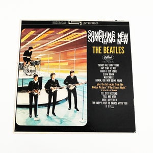Vintage The Beatles Something New 12&quot; LP Record Vinyl Album 60s Vinyl Capitol