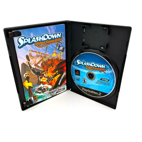 Vintage Splashdown Rides Gone Wild PS2 Sony Playstation 2 Video