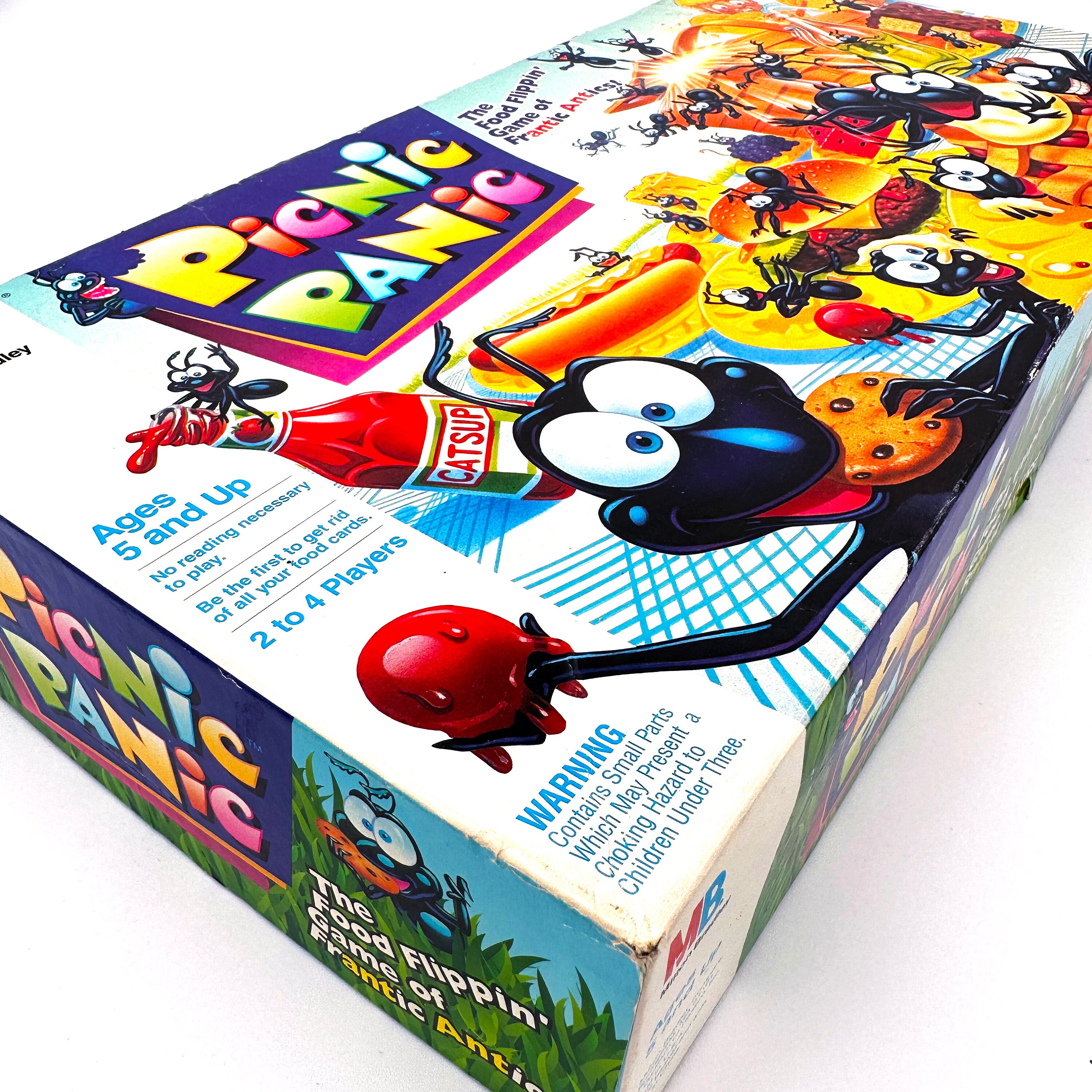 Vintage Picnic Panic Board Game Complete 1992 1990s Retro Toys
