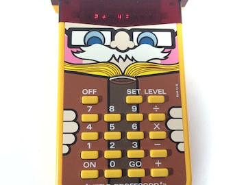 Vintage Texas Instruments Little Professor Calculator Toy 1976 Works 1970s Math