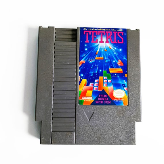 Nintendo NES Tetris Videojuego 1985 Dr Mario - Etsy España