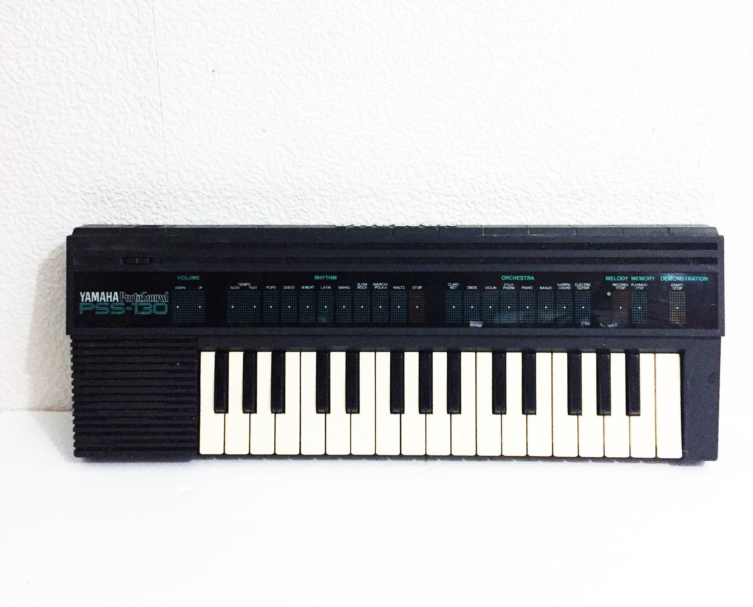 Vintage Yamaha PSS 130 80s Music Synth Keyboard Circuit Bending Bend Synthesizer Etsy