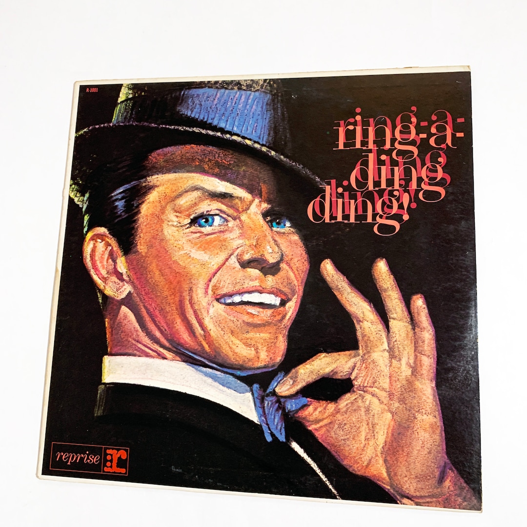 Vintage Frank Sinatra Ring-a-ding-ding LP Album Record 1961 1960s Vinyl ...