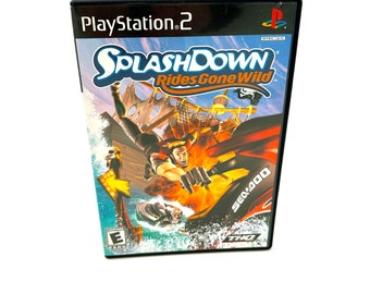 Vintage Splashdown Rides Gone Wild PS2 Sony Playstation 2 Video