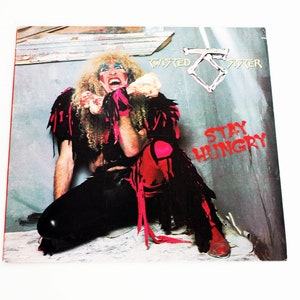 Vintage Twisted Sister Stay Hungry LP Record Vinyl Album 1984 80s Metal 1980s Dee Snider