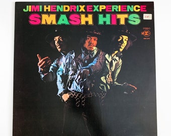Vintage Jimi Hendrix Smash Hits (no Poster) Vinyl Record LP - Etsy