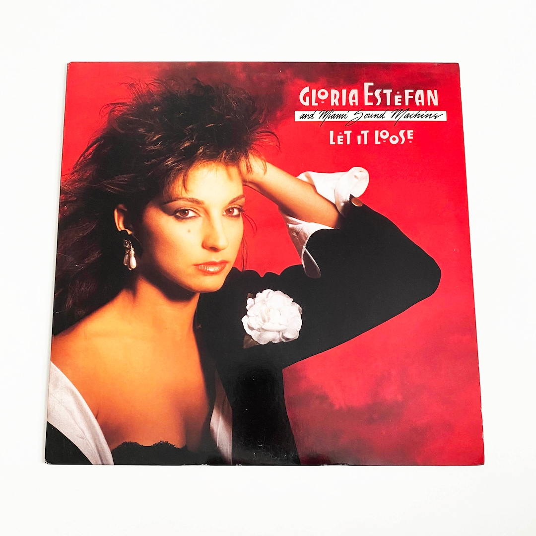 Vintage Gloria Estefan Let It Loose Miami Sound Machine LP