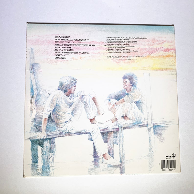 Vintage Air Supply Greatest Hits Original Album Record 12 Etsy
