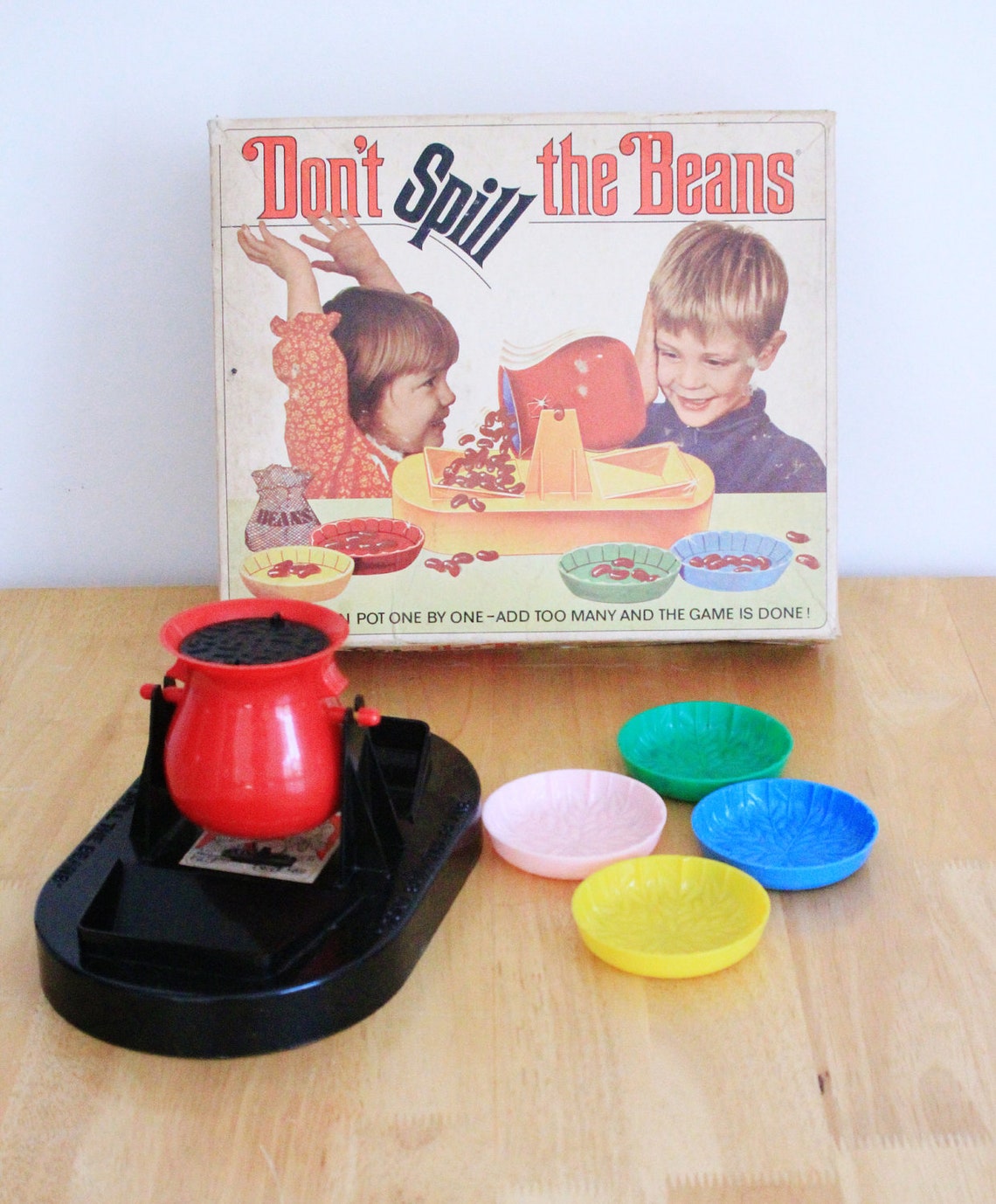 Vintage Don't Spill The Beans Board Game 1960s Etsy