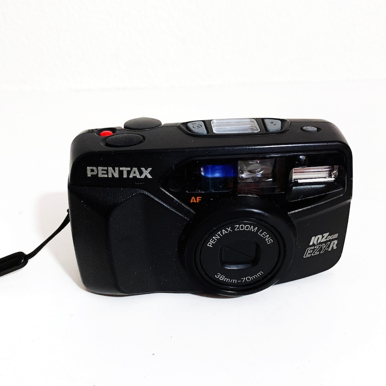 Vintage Pentax IQ Zoom EZYR Camera 35mm Film Point and Shoot Etsy